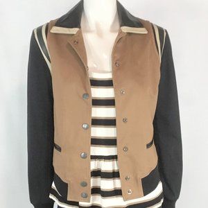 Diesel Varsity Jacket trimmed in Leather (like new)